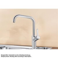 BLANCO Küchenarmatur JURENA Einhebelmischer Chrom | Hochdruck