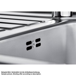 BLANCO Einbauspüle LANTOS XL 6 S-IF Edelstahl Bürstfinish