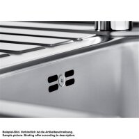 BLANCO Einbauspüle LANTOS XL 6 S-IF Edelstahl Bürstfinish