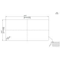 BLANCO Einbauspüle LANTOS XL 6 S-IF Edelstahl Bürstfinish