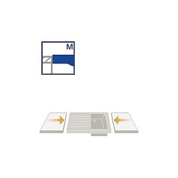 BLANCO Spülmodul PANOR 60 Keramik