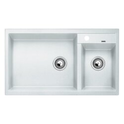 BLANCO Einbauspüle METRA 9 Silgranit weiß