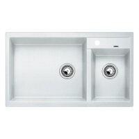 BLANCO Einbauspüle METRA 9 Silgranit weiß