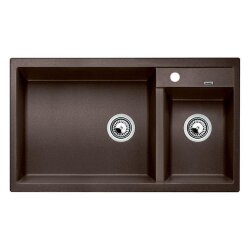BLANCO Einbauspüle METRA 9 Silgranit cafe