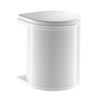 Hailo Abfallsammler 3515001 Mono 15 weiß