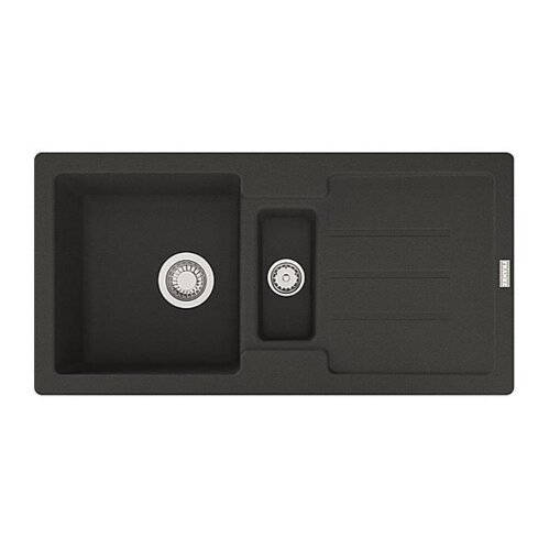 Franke Einbauspüle Strata STG 651-86 Fragranit+, Stopfenventil Onyx