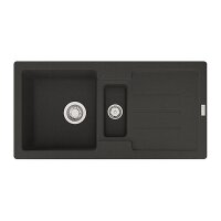 Franke Einbauspüle Strata STG 651-86 Fragranit+, Stopfenventil Onyx