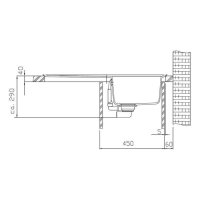 Franke Einbauspüle Basis BFG 611-86 Fragranit+ Onyx