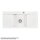 Systemceram Einbauspüle KeraDomo MERA MIDDLE F flächenbündig einbaubar