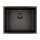 Caressi Einbauspüle Black und White Line CAGRPP50-FL 54 x 44 cm flächenbündig einbaubar