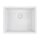 Caressi Einbauspüle Black und White Line CAGRPP50-FL 54 x 44 cm flächenbündig einbaubar