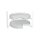 VS COR Wheel Pro, 3/4 Tablarvariante, Eckschrank 90 x 90 cm, inkl. Beschlag und Tablarboden