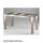Naber Tischgestell TG80 für Granitplatte, B 710 mm, T 710 mm