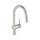 Grohe Küchenarmatur Minta, C-Auslauf herausziehbare Brause, Laminarstrahl