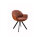 Naber Stuhl Sitro 1AC, Gestell Schwarz matt, starr, oval