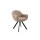 Naber Stuhl Sitro 1AC, Gestell Schwarz matt, starr, oval